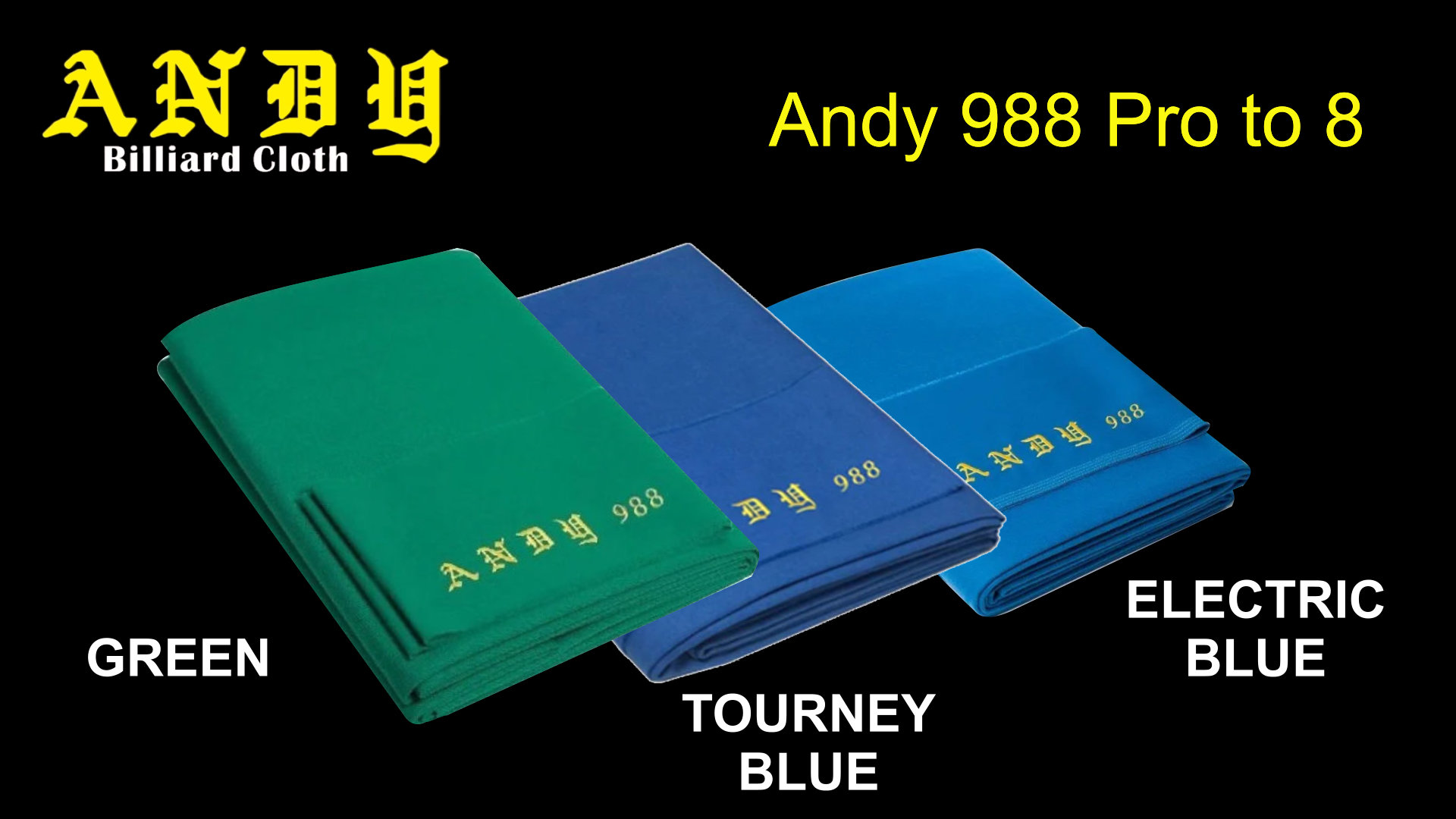 andy 988 pro to 8
